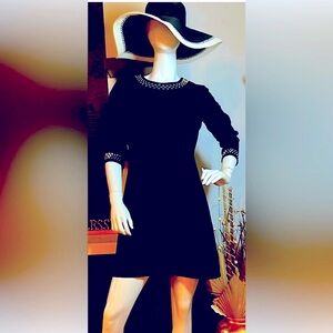 Michael Kors Black A-Line Dress with Peter Pan Collar! Make an offer!